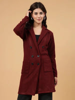 Rigo Women Classic Overcoat-WSW064-1121-L