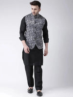 Hangup Men Standard Printed Men's Indian Wear-118APrintedNehru