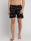 Men Black Printed Boxer-AM-131-15-Black