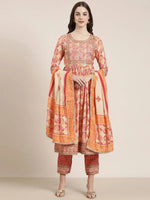 Women Multi Printed Kurta Set-GW-3600-Multi