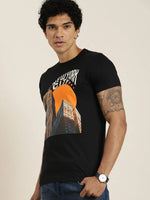 Dillinger Black Graphic Regular T-Shirt-DLCR18106BLK-S