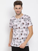 Hangup Men Standard Printed T-Shirts-26T_Henley_Print_TShirt