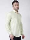 Hangup Men Slim Solid Shirts-CollarLemonShirt