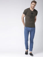 Hangup Men Slim Solid Jeans & Trousers-LightBlueJeans1Washing