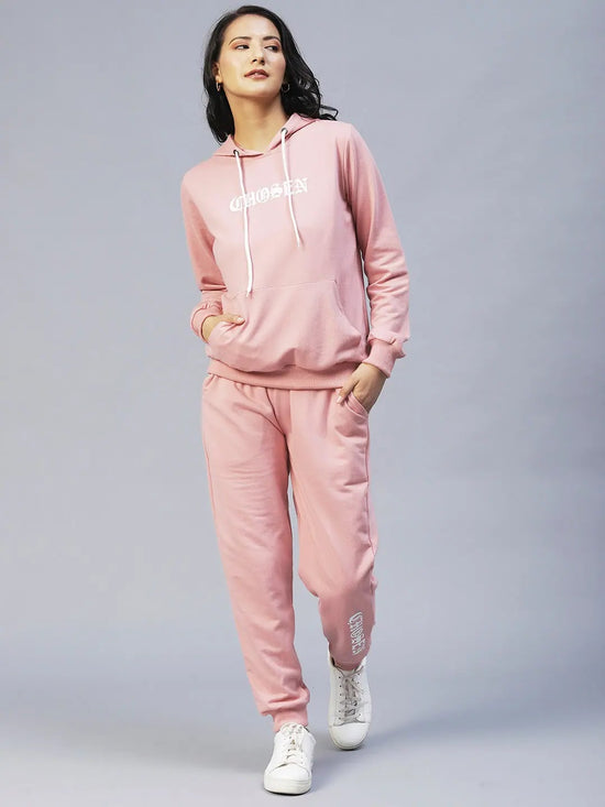 Rigo Cotton Terry Printed Hooded Tracksuit-WTRKST1015-L