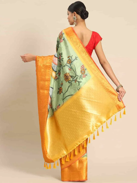 Dazzling Ethnic Charm Saree-SZ-DGPS3-GN-1311