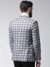 Hangup Men Standard Checkered Men Formalwear-D76CheckBlazer