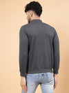 Rigo Zip-Up Neck Fleece Sweatshirt-SW09211100-L