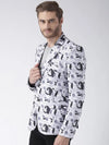 Hangup Men Standard Printed Men Formalwear-WhiteCamo