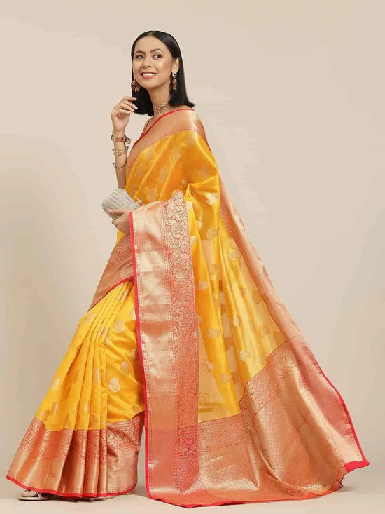 Radiant Festive Delight Saree-SZ-CRB6-YL-603