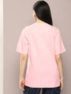 Dillinger Pink Graphic Oversized T-Shirt-WMNCR480PINK-XS