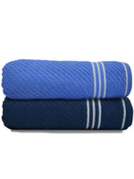 Athom Living Diagonal Stripe Terry Towel Pack of 2-DST-BD