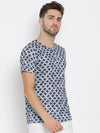 Hangup Men Standard Printed T-Shirts-34T_Henley_Print_TShirt