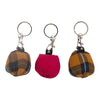 Bag Charms and Keychains pack of 3 - Handmade - Multicolour