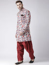 Hangup Men Standard Printed Men's Indian Wear-S8Indo112