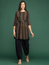 Women's Multi Embellished Anarkali Kurta-GW-3407-Multi