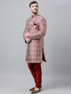 Hangup Men Standard Printed Men's Indian Wear-S79_Indo