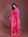 Pink Bandhani Print Silk Soft Saree-MA60BSL01400029