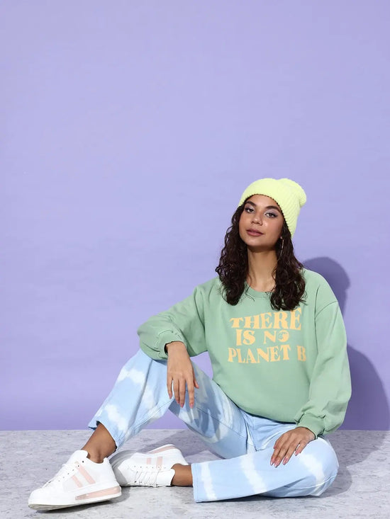 Dillinger Green Oversized Sweatshirt