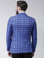 Hangup Men Standard Checkered Men Formalwear-D75CheckBlazer