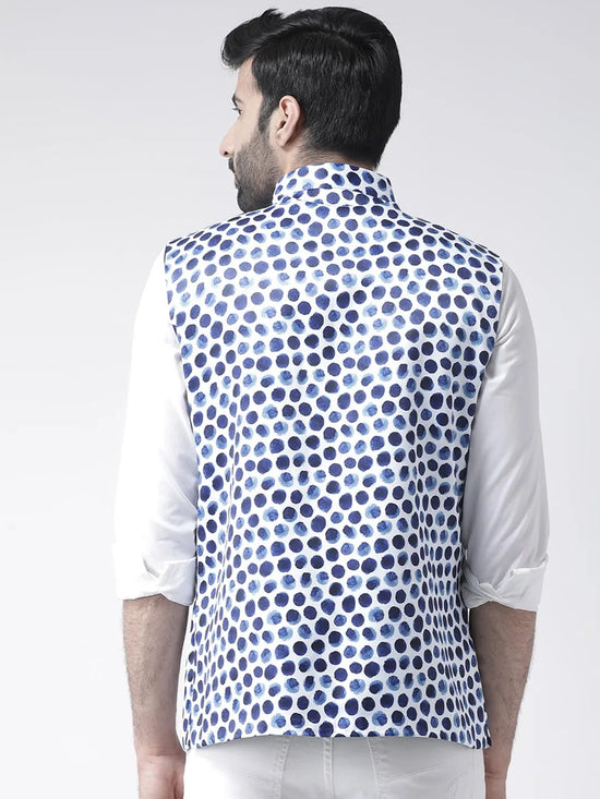 Hangup Men Standard Printed Men's Indian Wear-100APrintedNehru