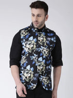 Hangup Men Standard Printed Men's Indian Wear-120APrintedNehru