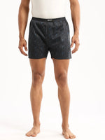 Men Charcoal Printed Boxer-AM-126-10-Charcoal