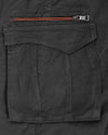 Cargos with Neon Zip and 6 pockets-Grey-HZC9115-30