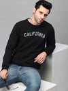 Rigo Printed Round Neck Fleece Sweatshirt-SW07221129-L