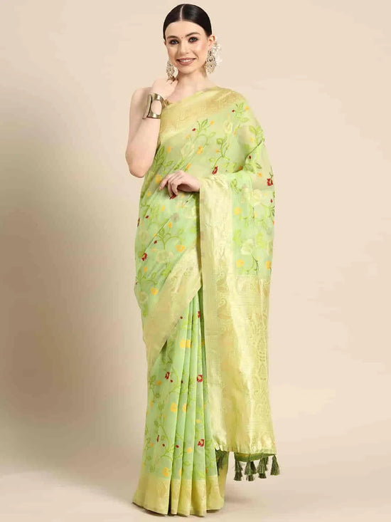 Embroidered Royal Aura Saree-SZ-JMD16-PG-1765