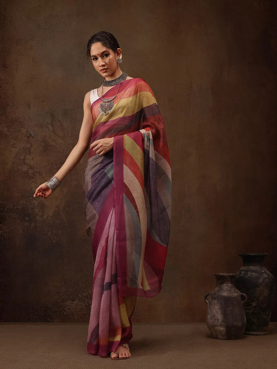 Minimalist Royal Glow Saree-SZ-AASI-2212