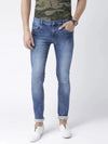 Hangup Men Slim Solid Jeans & Trousers-StoneWashJeans