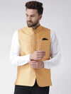 Hangup Men Standard Solid Men's Indian Wear-87AJacquardNehru