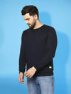 Rigo Round Neck Fleece Sweatshirt-SW10201092-3XL