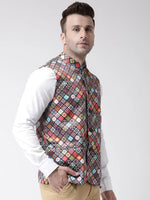 Hangup Men Standard Printed Men's Indian Wear-148A_Printed_Nehru