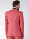 Hangup Men Standard Solid Men Formalwear-CherryBlazer