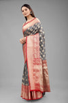 Divine Heritage Allure Saree-SZ-CRB5-GY-577