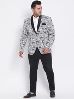 Hangup Men Standard Solid Men Formalwear-D118_Tuxedo_Blazer1