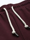 Dillinger Maroon Solid shorts