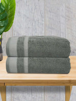 Athom Living Premium Cotton Bath Towel Pack of 2-PER-CC