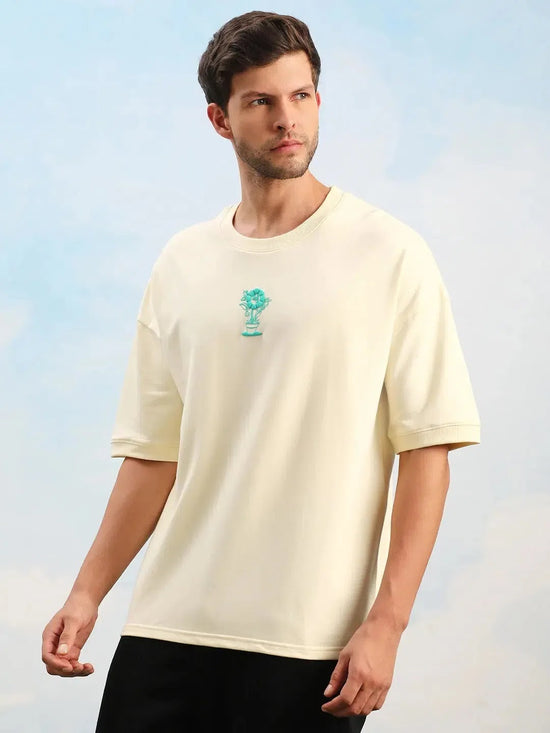 Dillinger Off White Graphic Oversized Drop shoulder T-shirt