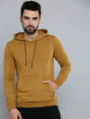 Men Yellow Solid Sweatshirt-MSK-S-1866-Mustard