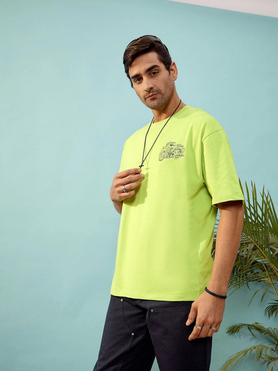 Unisex Green CALIFORNIA Oversize T-Shirt