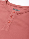 Dillinger Pink Solid Regular Heney T-shirt