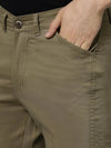 Ribbed Jogger Cargos with 6 pockets-Beige-HJC9013-30