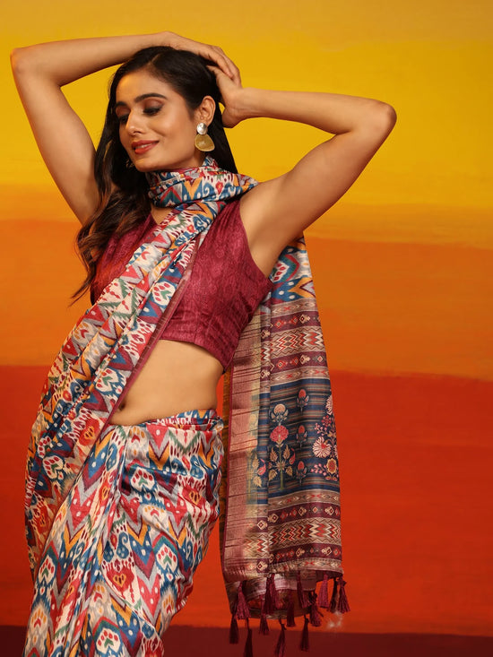 Sublime Allure Ensemble Saree-SZ-DGTARA-1876