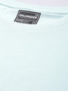 Dillinger Men's Pastel Blue Plain T-Shirt