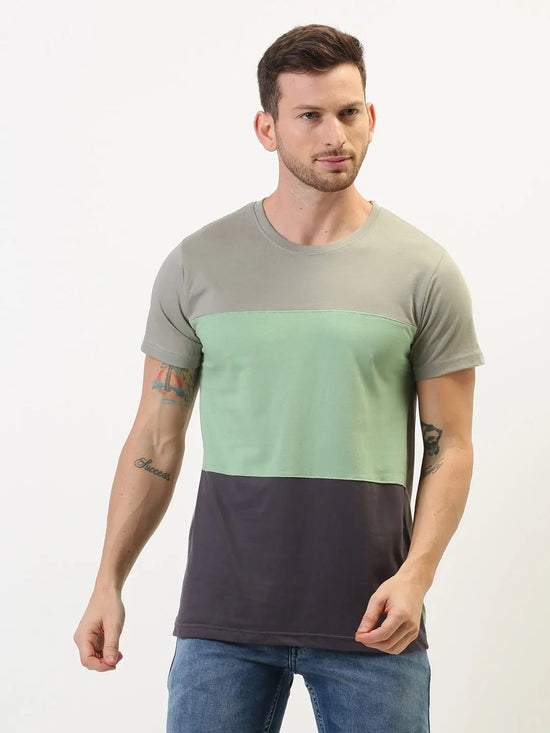 Dillinger Solid Color-Block T-shirt