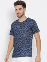 Hangup Men Standard Printed T-Shirts-64T_Henley_TShirt