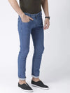 Hangup Men Slim Solid Jeans & Trousers-LightBlueJeans1Washing